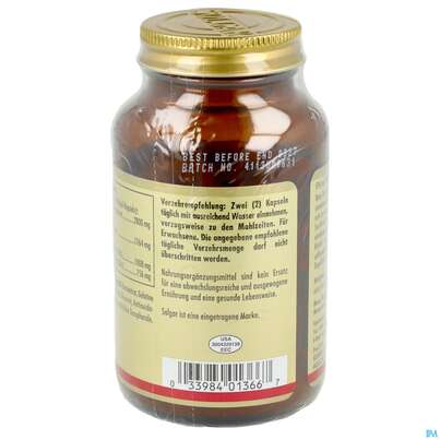 Sie sehen eine Packung Omega -3 Kapseln Hochdosiert Solgar 12557 50st, Produktbild: 04 Omega -3 Kapseln Hochdosiert Solgar 12557 50st, A-Nr.: 5790461 - 04