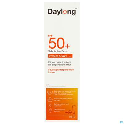 Sonnenprodukte Daylong Protect &amp; Care Lotion Spf50+ 100ml, A-Nr.: 5688018 - 01