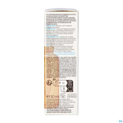 Sie sehen eine Packung La Roche Posay Pure Vitamin C12 Serum 30ml, Produktbild: 01 La Roche Posay Pure Vitamin C12 Serum 30ml, A-Nr.: 5890079 - 01