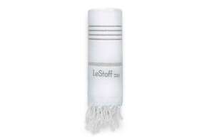 LeStoff Hamamtuch White-Silver, A-Nr.: 5839842 - 01