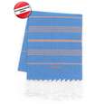 LeStoff Hamamtuch Blue-Orange, A-Nr.: 5839776 - 02
