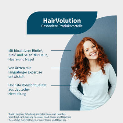 Sie sehen eine Packung Natugena HairVolution Kapseln, Produktbild: 02 Natugena HairVolution Kapseln, A-Nr.: 5404469 - 02