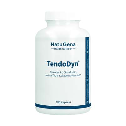 Sie sehen eine Packung NatuGena TendoDyn Kapseln, Produktbild: 01 NatuGena TendoDyn Kapseln, A-Nr.: 5178406 - 01