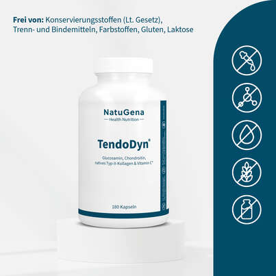 Sie sehen eine Packung NatuGena TendoDyn Kapseln, Produktbild: 03 NatuGena TendoDyn Kapseln, A-Nr.: 5178406 - 03