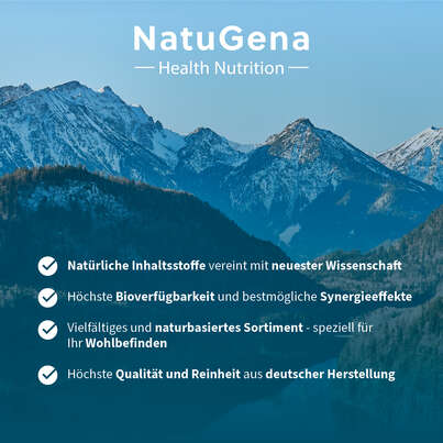 Sie sehen eine Packung NatuGena N-Zymarase® Komplex Kapseln, Produktbild: 06 NatuGena N-Zymarase® Komplex Kapseln, A-Nr.: 5901156 - 06