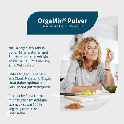 Sie sehen eine Packung NatuGena OrgaMin Pulver, Produktbild: 02 NatuGena OrgaMin Pulver, A-Nr.: 5178346 - 02