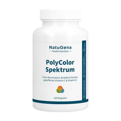 Sie sehen eine Packung PolycolorSpektrum Kapseln, Produktbild: 01 PolycolorSpektrum Kapseln, A-Nr.: 5404386 - 01