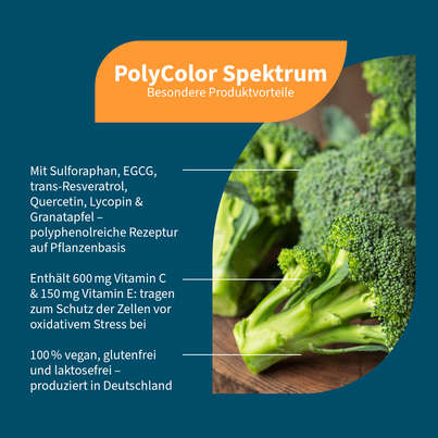 Sie sehen eine Packung PolycolorSpektrum Kapseln, Produktbild: 02 PolycolorSpektrum Kapseln, A-Nr.: 5404386 - 02