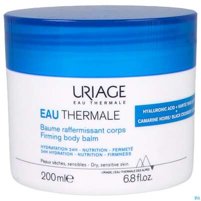 Sie sehen eine Packung Uriage Hydro-aktiv Zart Schmelzender Koerperbalsam 200ml, Produktbild: 04 Uriage Hydro-aktiv Zart Schmelzender Koerperbalsam 200ml, A-Nr.: 5618472 - 04
