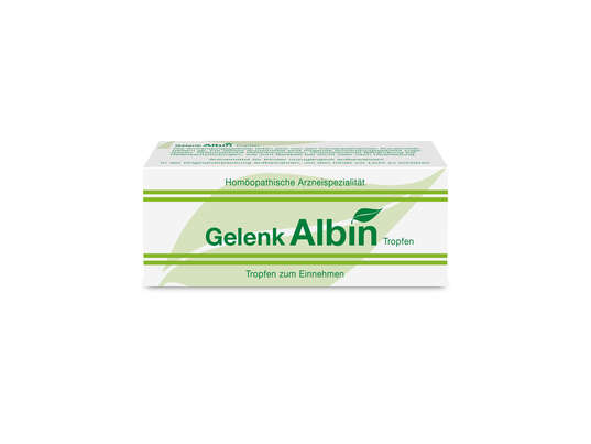 Sie sehen eine Packung Gelenk Albin Tropfen, Produktbild: 01 Gelenk Albin Tropfen, A-Nr.: 3047775 - 01