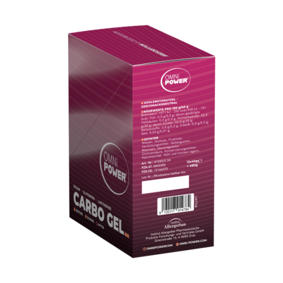 Sie sehen eine Packung OMNi-POWER® CARBOGEL neutral, Produktbild: 02 OMNi-POWER® CARBOGEL neutral, A-Nr.: 5843341 - 02