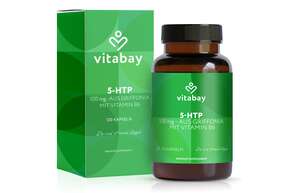 Vitabay 5-HTP - 100 mg aus Griffonia mit Vitamin B6, A-Nr.: 6048999 - 01