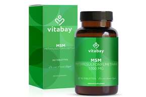 Vitabay MSM - Methylsulfonylmethan 1.000 mg, A-Nr.: 6049013 - 01