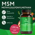 Vitabay MSM - Methylsulfonylmethan 1.000 mg, A-Nr.: 6049013 - 03