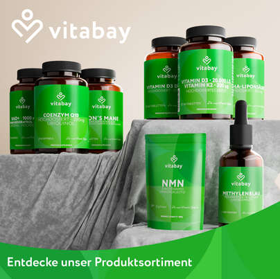 Vitabay Omega 3 vegan Hochdosiert - 1.100mg - Algenöl Kapseln, A-Nr.: 6049220 - 08