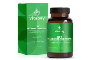 Vitabay OPC Traubenkernextrakt Hochdosiert - 1000 MG, A-Nr.: 6049266 - 01