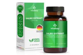 Vitabay Salbei Extrakt mit 2,5 % Rosmarinsäure, A-Nr.: 6048829 - 01