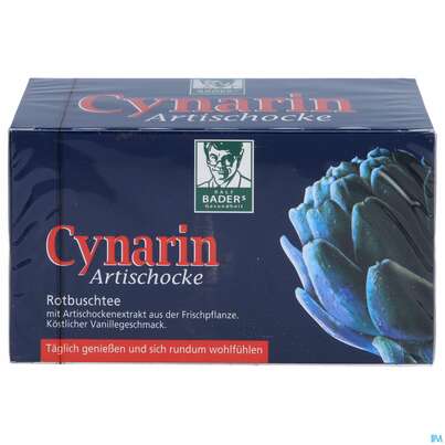 Baders Cynarin Artischocke Rotbusch-tee Beutel 20st, A-Nr.: 2848711 - 01