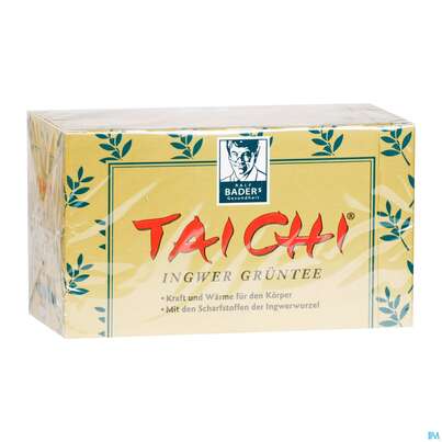 Baders Tai Chi Ingwer Gruentee Beutel 20st, A-Nr.: 3386388 - 02