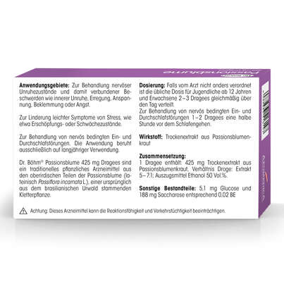 Dr. Böhm Passionsblume, A-Nr.: 3528322 - 06