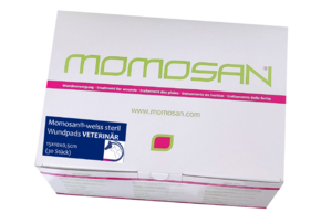 MOMOSAN-weiss steril Wund-Pads VETERINÄR 15x10x0,5cm, 30 Stück, A-Nr.: 5959285 - 01