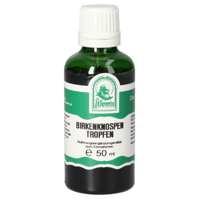 Sie sehen eine Packung BIRKENKNOSPEN TROPFEN 50 ML, Produktbild: 01 BIRKENKNOSPEN TROPFEN 50 ML, A-Nr.: 5853204 - 01