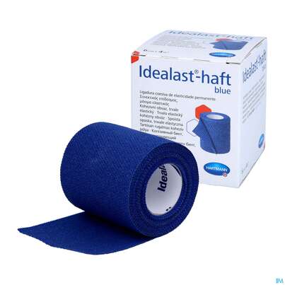 Elastische Binden Idealast/haft Kohaesiv/color Blau 4mx 6cm 1st, A-Nr.: 4174582 - 06