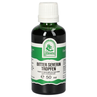 Sie sehen eine Packung BITER SEVERIN TROPFEN 50 ML, Produktbild: 01 BITER SEVERIN TROPFEN 50 ML, A-Nr.: 4609732 - 01