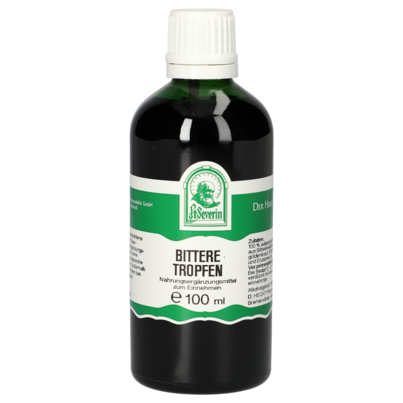 Sie sehen eine Packung BITTERE TROPFEN 100 ML, Produktbild: 01 BITTERE TROPFEN 100 ML, A-Nr.: 4377150 - 01