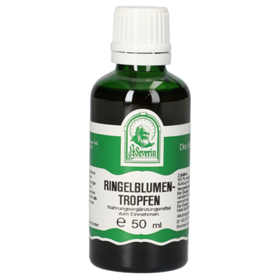 Sie sehen eine Packung RINGELBLUMEN TROPFEN 50 ML, Produktbild: 01 RINGELBLUMEN TROPFEN 50 ML, A-Nr.: 4377718 - 01