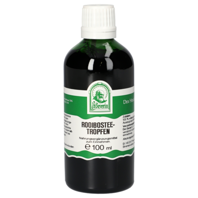 Sie sehen eine Packung ROOIBOS TEE TROPFEN 100 ML, Produktbild: 01 ROOIBOS TEE TROPFEN 100 ML, A-Nr.: 5182075 - 01