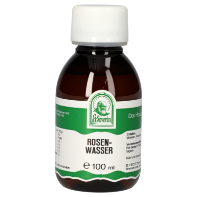 Sie sehen eine Packung ROSENWASSER 100 ML, Produktbild: 01 ROSENWASSER 100 ML, A-Nr.: 5061615 - 01