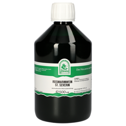 Sie sehen eine Packung ROSMARINWEIN ST. SEVERIN 500 ML, Produktbild: 01 ROSMARINWEIN ST. SEVERIN 500 ML, A-Nr.: 4312794 - 01