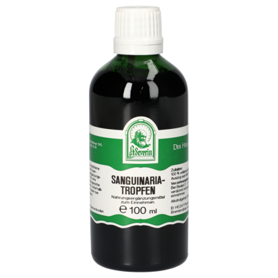 Sie sehen eine Packung SANGUINARIA TROPFEN 100 ML, Produktbild: 01 SANGUINARIA TROPFEN 100 ML, A-Nr.: 4566508 - 01