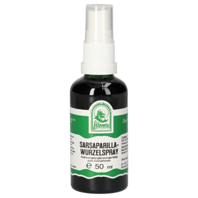 Sie sehen eine Packung SARSAPARILLAWURZEL SPRAY 50 ML, Produktbild: 01 SARSAPARILLAWURZEL SPRAY 50 ML, A-Nr.: 4484868 - 01