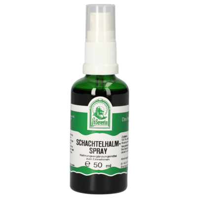Sie sehen eine Packung SCHACHTELHALM SPRAY 50 ML, Produktbild: 01 SCHACHTELHALM SPRAY 50 ML, A-Nr.: 4444834 - 01
