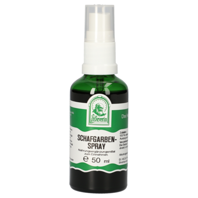 Sie sehen eine Packung SCHAFGARBENBLÜTEN SPRAY 50 ML, Produktbild: 01 SCHAFGARBENBLÜTEN SPRAY 50 ML, A-Nr.: 5471537 - 01