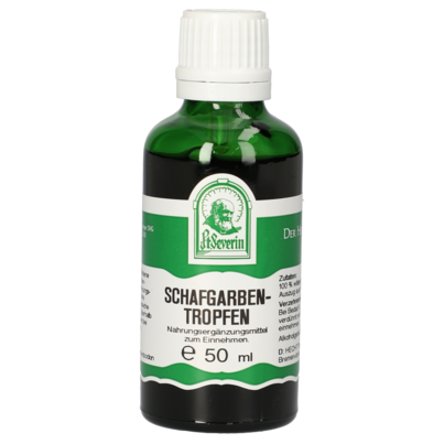 Sie sehen eine Packung SCHAFGARBENLÜTEN TROPFEN 50 ML, Produktbild: 01 SCHAFGARBENLÜTEN TROPFEN 50 ML, A-Nr.: 5471514 - 01