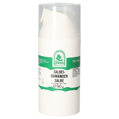 Sie sehen eine Packung SALBEI-GAMANDER TROPFEN 50 ML, Produktbild: 01 SALBEI-GAMANDER TROPFEN 50 ML, A-Nr.: 5902888 - 01