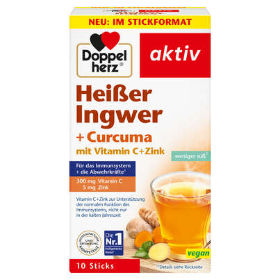 Doppelherz Heißer Ingwer + Curcuma, A-Nr.: 5677003 - 01