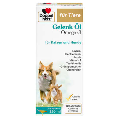 Doppelherz für Tiere Gelenk Öl Omega-3 für Katzen und Hunde, A-Nr.: 5678445 - 01