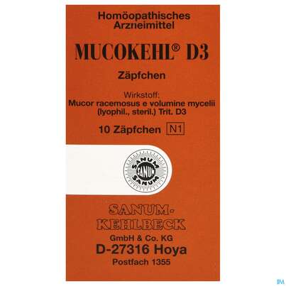 Mucokehl Supp D3 10st, A-Nr.: 0991255 - 02