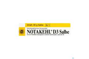 Notakehl Salbe D3 30g, A-Nr.: 2417112 - 01