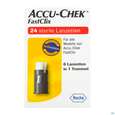 Diagnostika U.zubehoer Accu-chek Fastclix Lanzetten 4x6 C2 53 24st, A-Nr.: 5161564 - 01