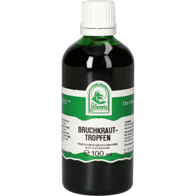 Sie sehen eine Packung BRUCHKRAUT TROPFEN 100 ML, Produktbild: 01 BRUCHKRAUT TROPFEN 100 ML, A-Nr.: 4854785 - 01