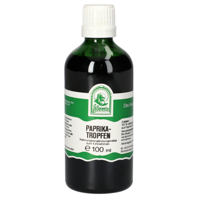 Sie sehen eine Packung PAPRIKA TROPFEN 100 ML, Produktbild: 01 PAPRIKA TROPFEN 100 ML, A-Nr.: 4800217 - 01