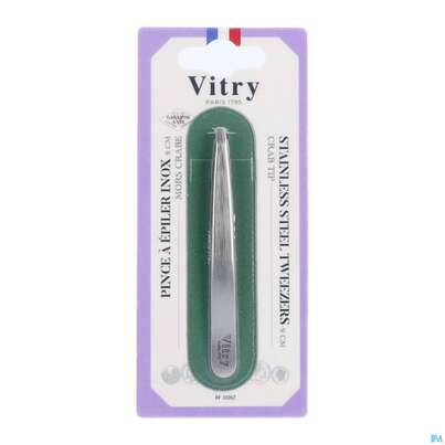 Pinzetten Vitry/professional Abgewinkelt 9,5cm Rostfrei 1st, A-Nr.: 4627606 - 02