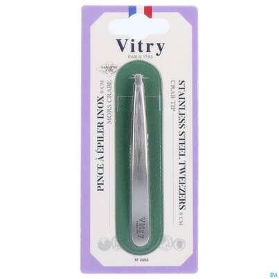 Pinzetten Vitry/professional Abgewinkelt 9,5cm Rostfrei 1st, A-Nr.: 4627606 - 03