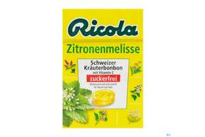 Ricola Zuckerfrei Zitronenmelisse Box 50g, A-Nr.: 5627494 - 01