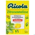 Sie sehen eine Packung Ricola Zuckerfrei Zitronenmelisse Box 50g, Produktbild: 02 Ricola Zuckerfrei Zitronenmelisse Box 50g, A-Nr.: 5627494 - 02